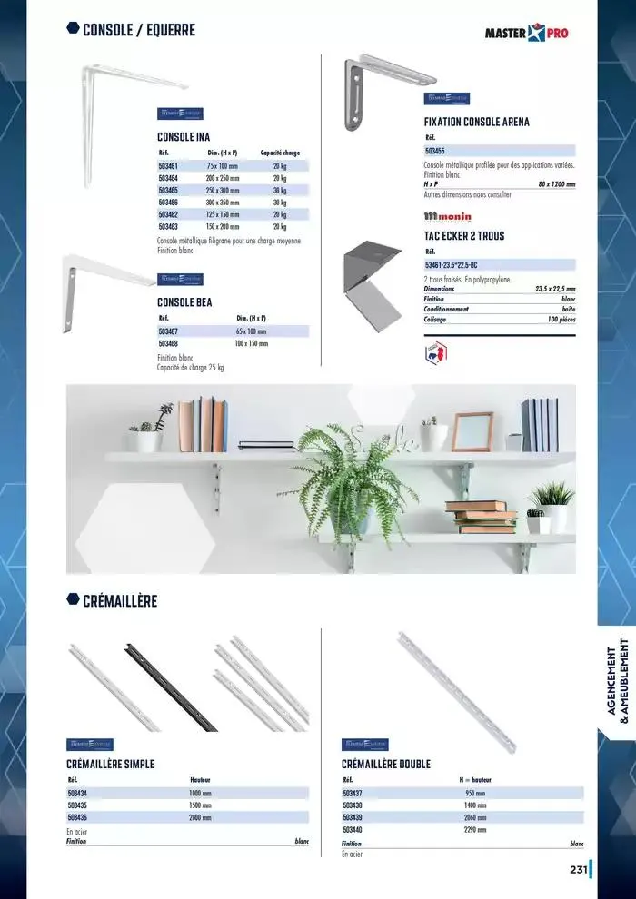 Guide Quincaillerie Serrurerie 2025 - 2026 du 1 avril au 1 avril 2026 - Catalogue page 233