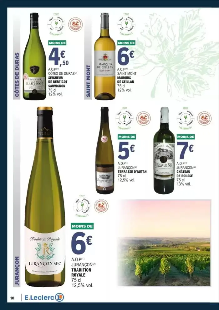 GUIDES DES VINS 2024/2025 du 1 avril au 31 décembre 2025 - Catalogue page 128