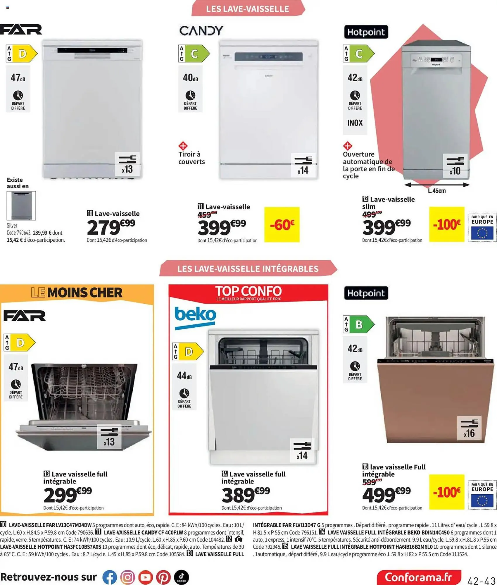 Catalogue Conforama du 27 janvier au 23 février 2026 - Catalogue page 43