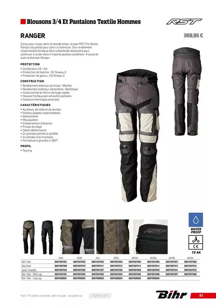 RST 2025 du 20 mars au 31 décembre 2025 - Catalogue page 61