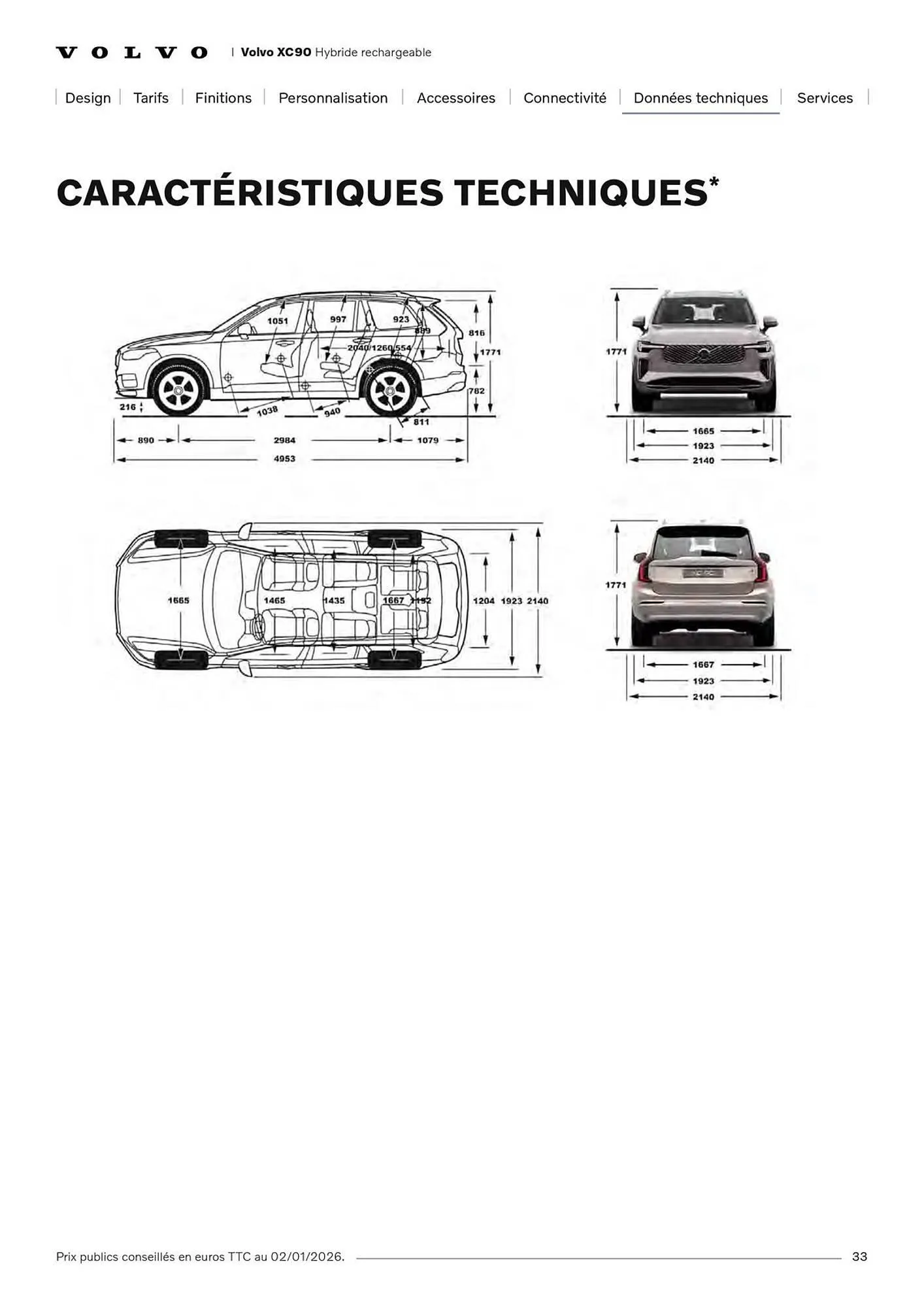 Catalogue VOLVO du 7 janvier au 31 janvier 2027 - Catalogue page 33