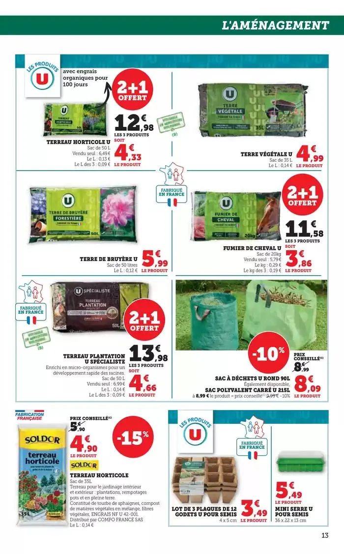 Spécial Jardin du 18 février au 16 mars 2025 - Catalogue page 13
