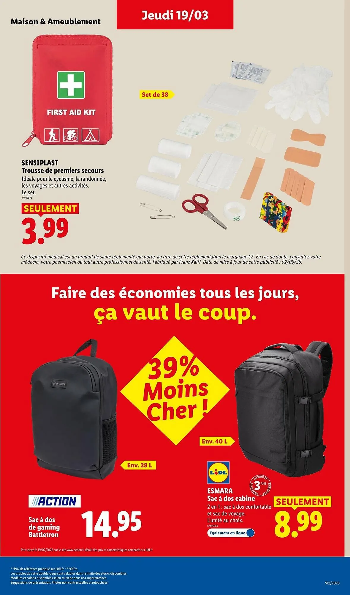 Catalogue Lidl du 19 mars au 25 mars 2026 - Catalogue page 17