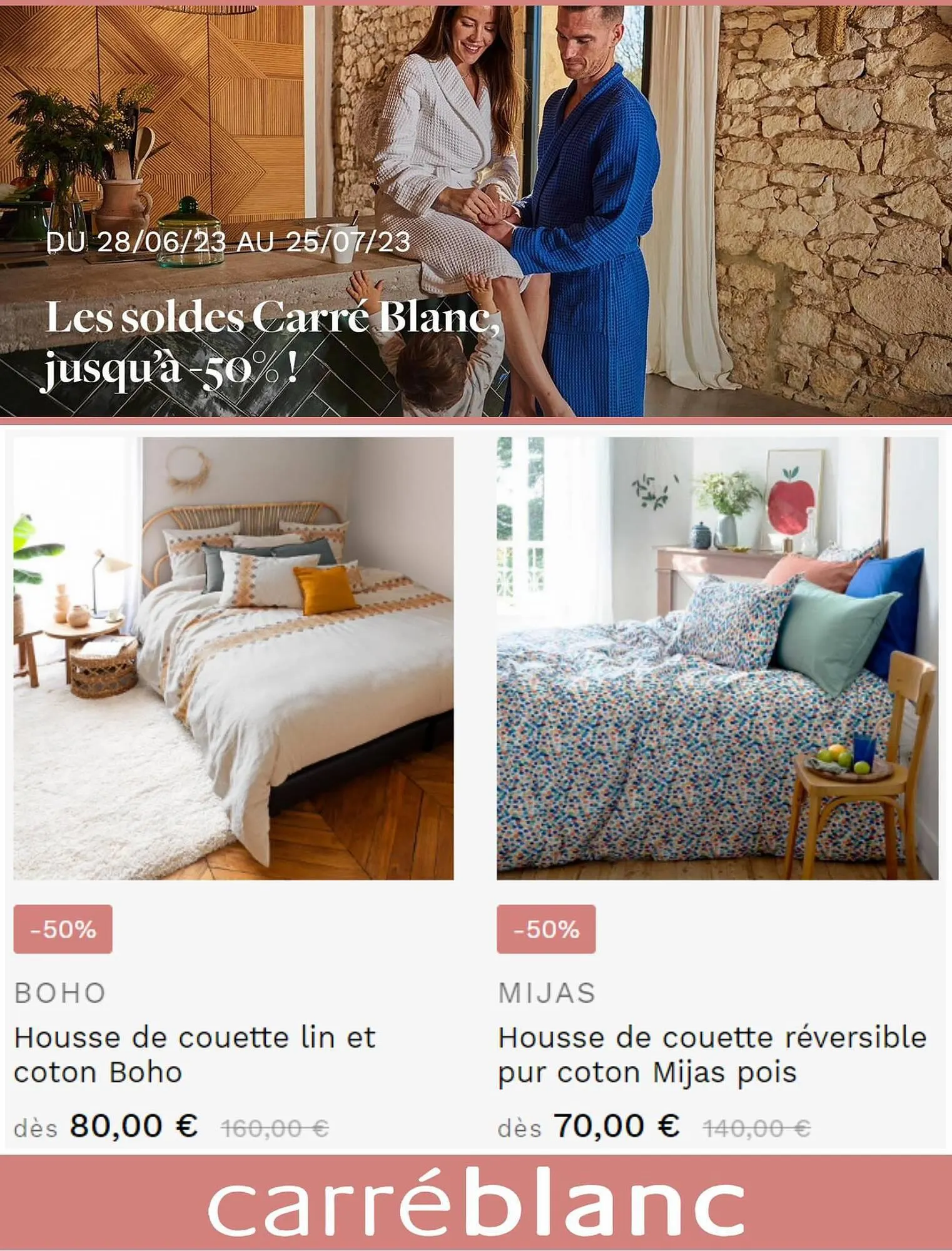 Catalogue Carré Blanc du 28 juin au 25 juillet 2023 - Catalogue page 5