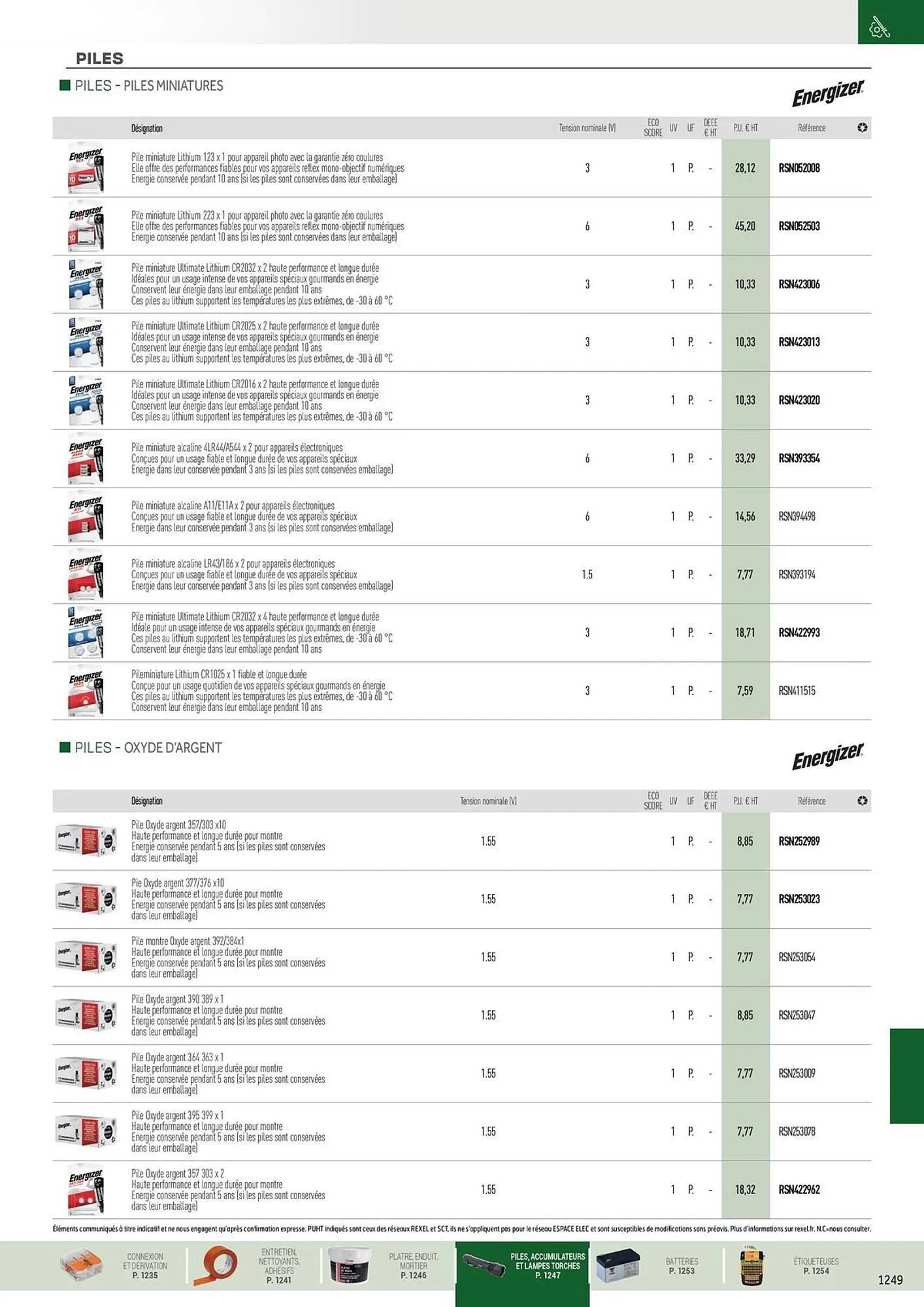 Catalogue Rexel du 31 octobre au 31 décembre 2025 - Catalogue page 123