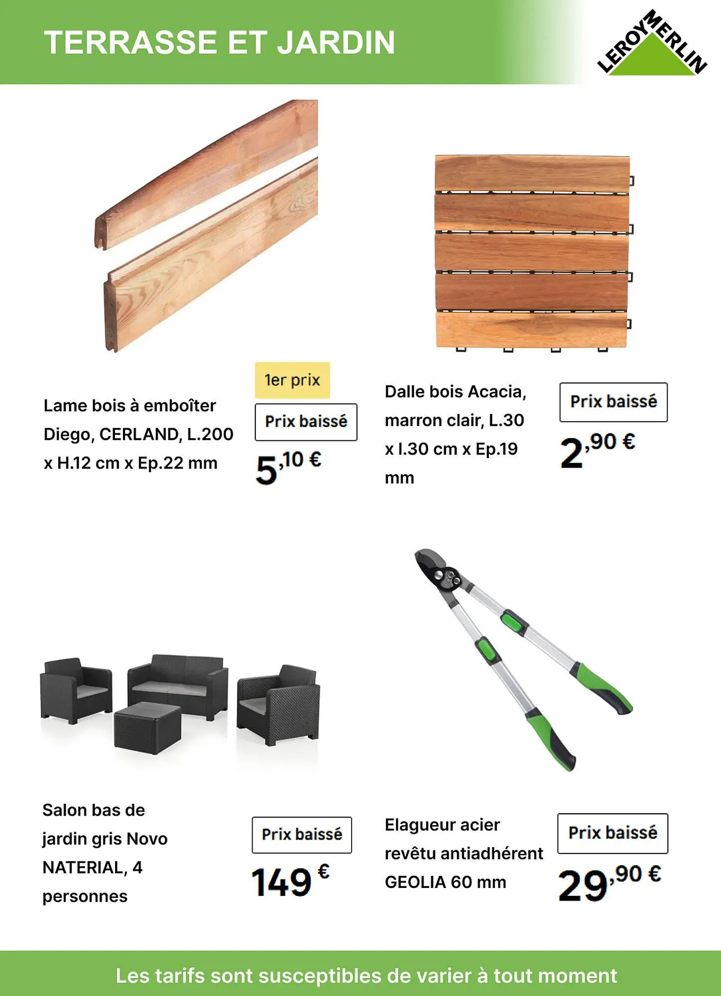 Catalogue Leroy Merlin du 5 mai au 31 mai 2025 - Catalogue page 2