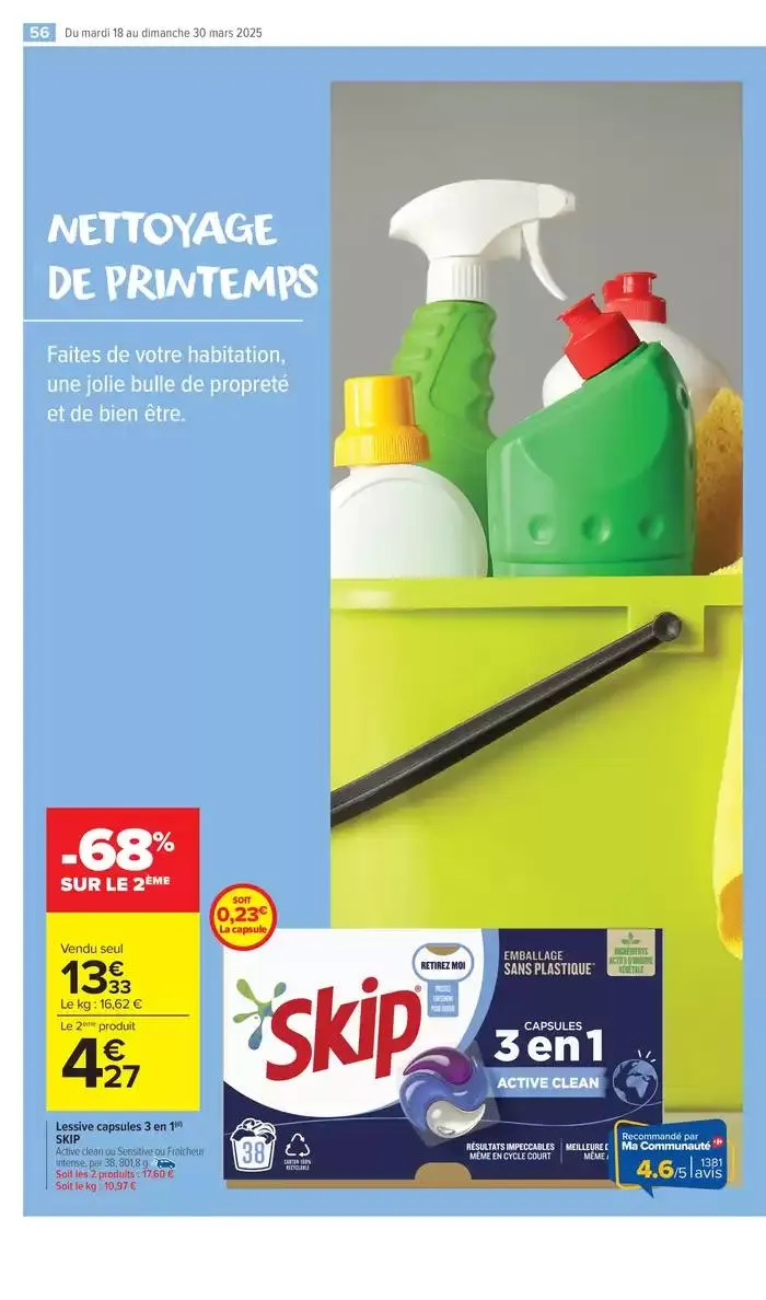 APÉRITIF DINATOIRE du 18 mars au 30 mars 2025 - Catalogue page 58