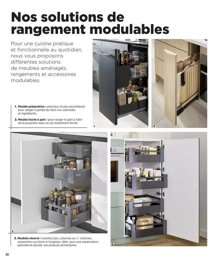 Cuisines ÉDITION 2024/2025 du 31 octobre au 31 décembre 2025 - Catalogue page 38