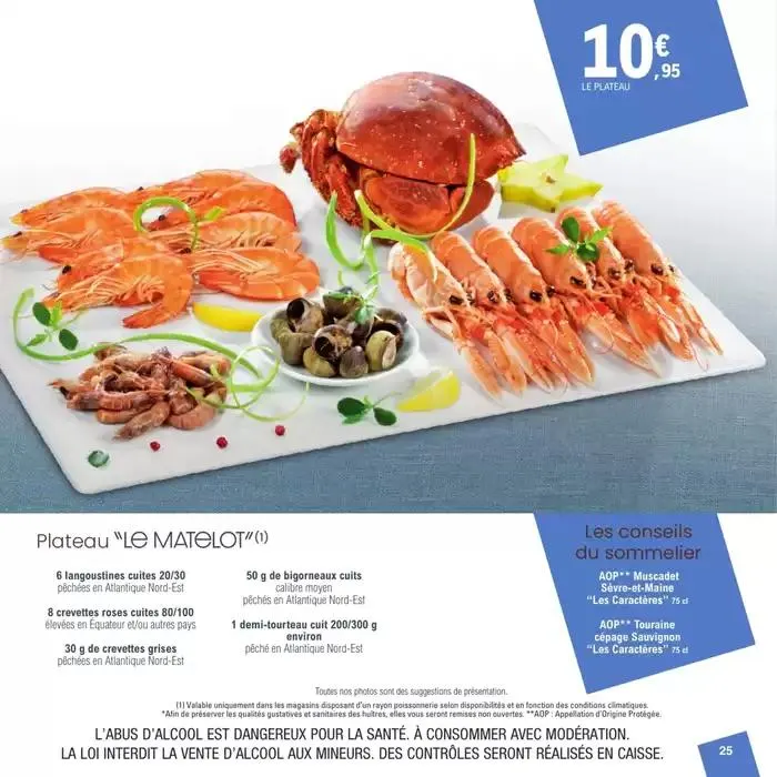 CARTE TRAITEUR PERMANENTE - MIXTE du 27 mars au 24 novembre 2025 - Catalogue page 25