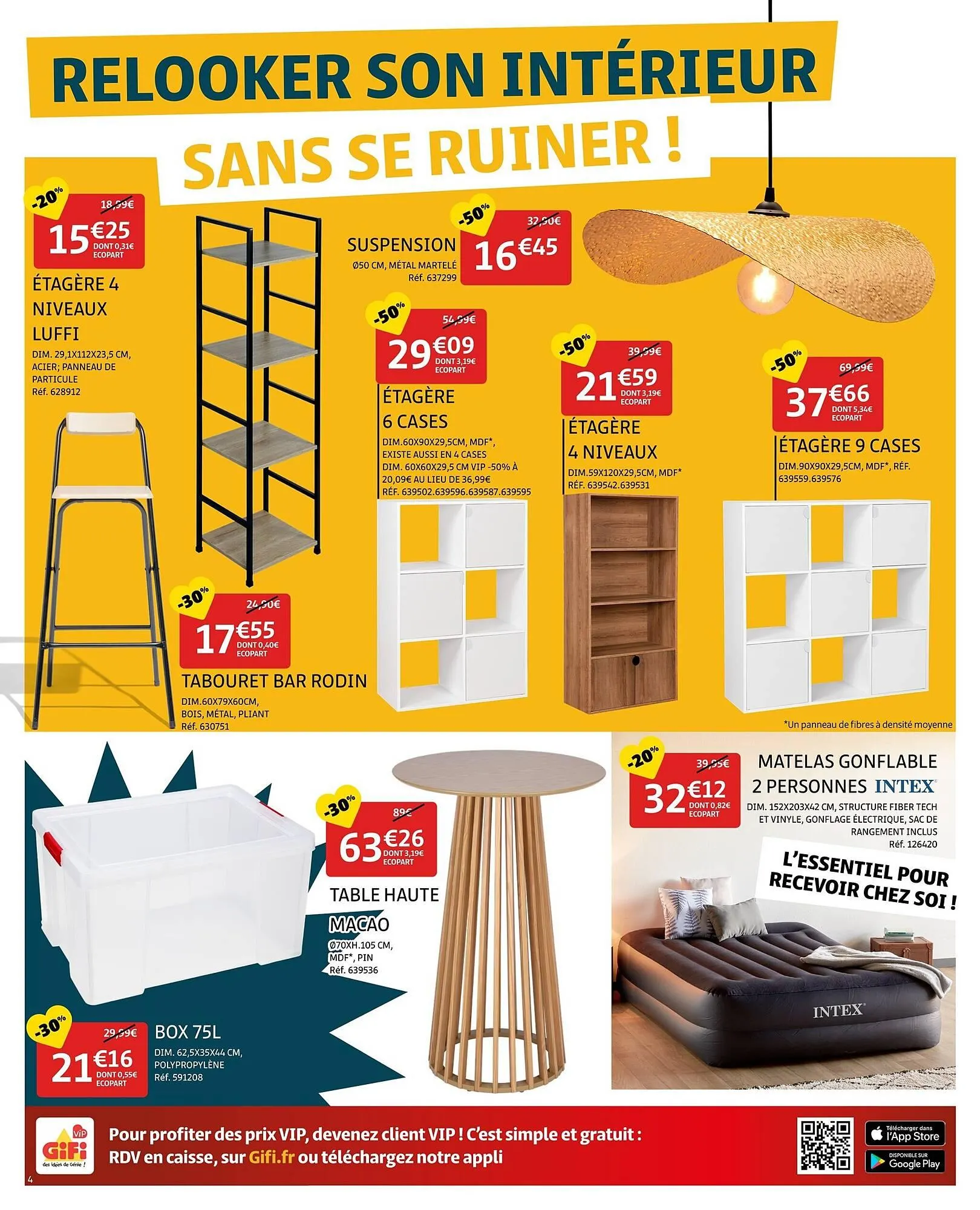 catalogue Gifi du 2 septembre au 15 septembre 2025 - Catalogue page 4