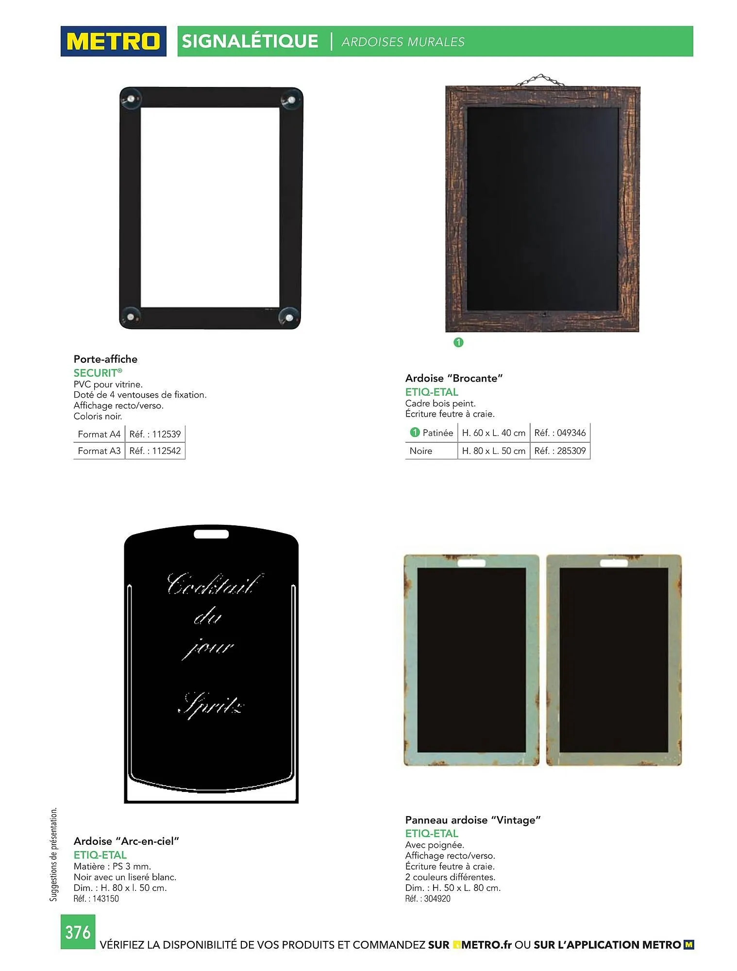 Catalogue METRO du 1 janvier au 31 décembre 2026 - Catalogue page 376