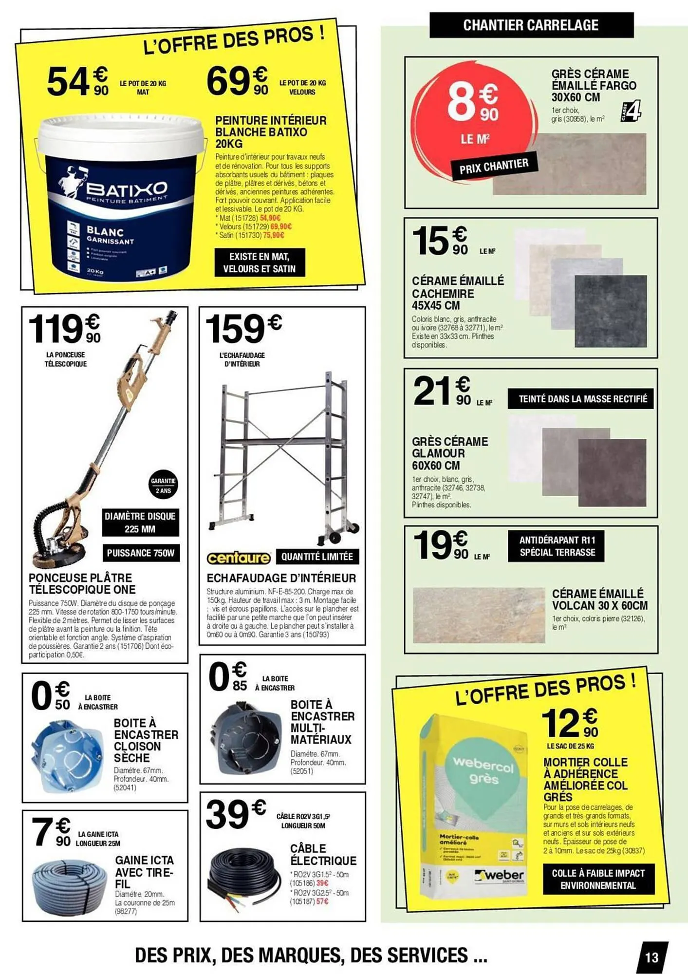 Catalogue Chretien Matériaux du 11 mars au 30 mars 2024 - Catalogue page 5