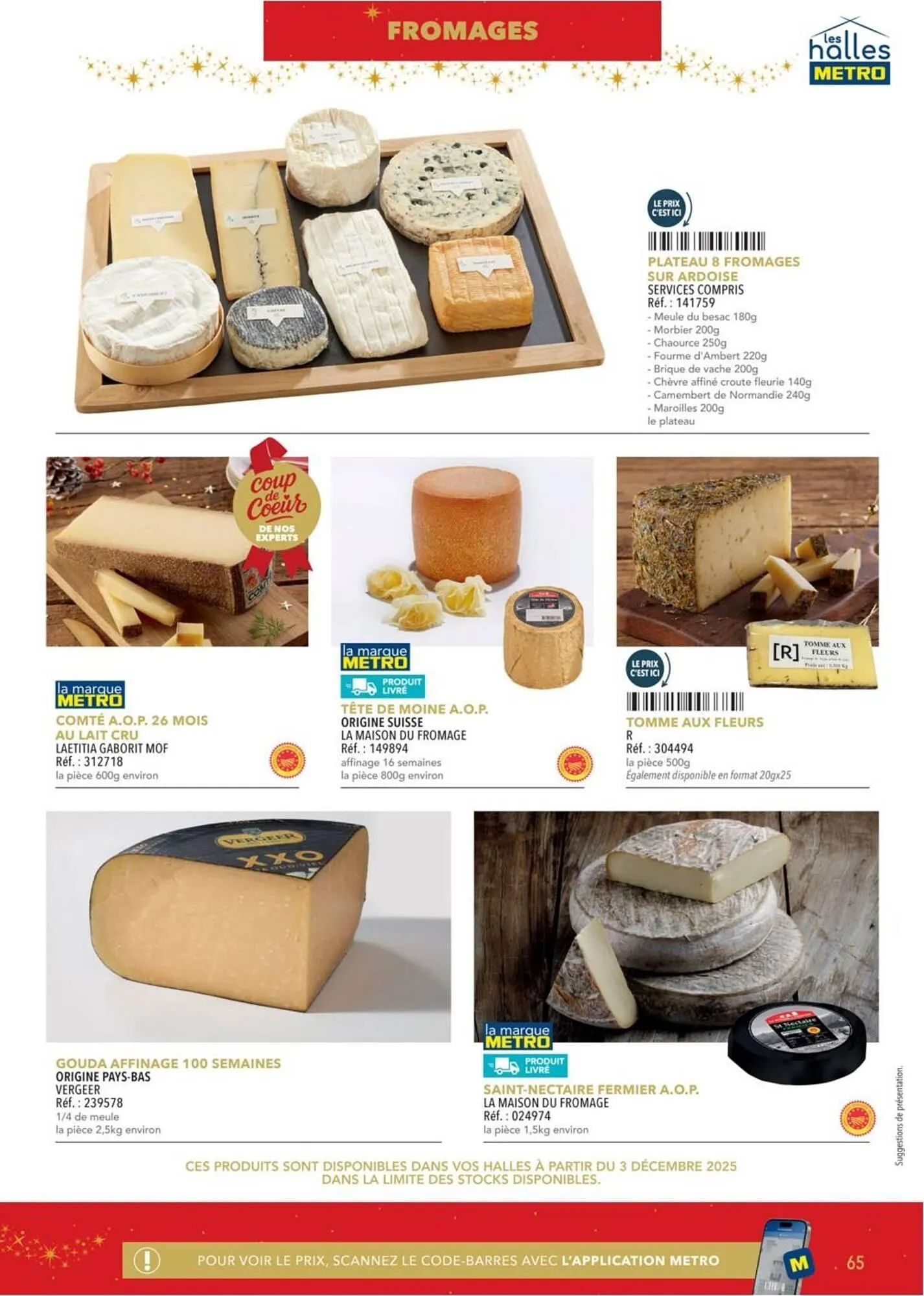 Catalogue METRO du 16 octobre au 31 décembre 2025 - Catalogue page 65