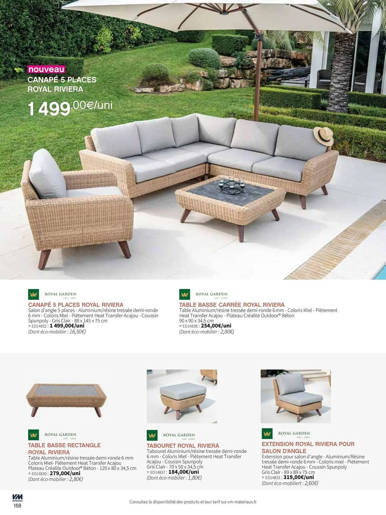 Catalogue VM Matériaux du 14 mars au 20 janvier 2026 - Catalogue page 158