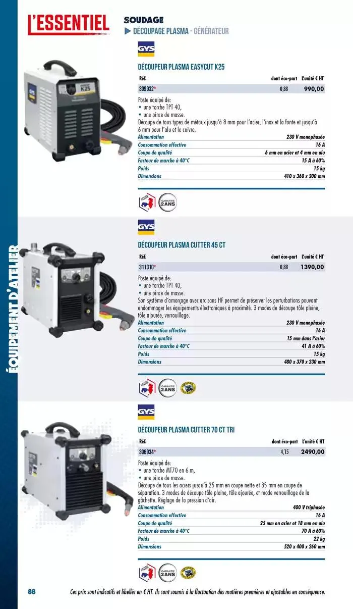 Essentiel Industrie 2025 du 3 janvier au 31 décembre 2025 - Catalogue page 90