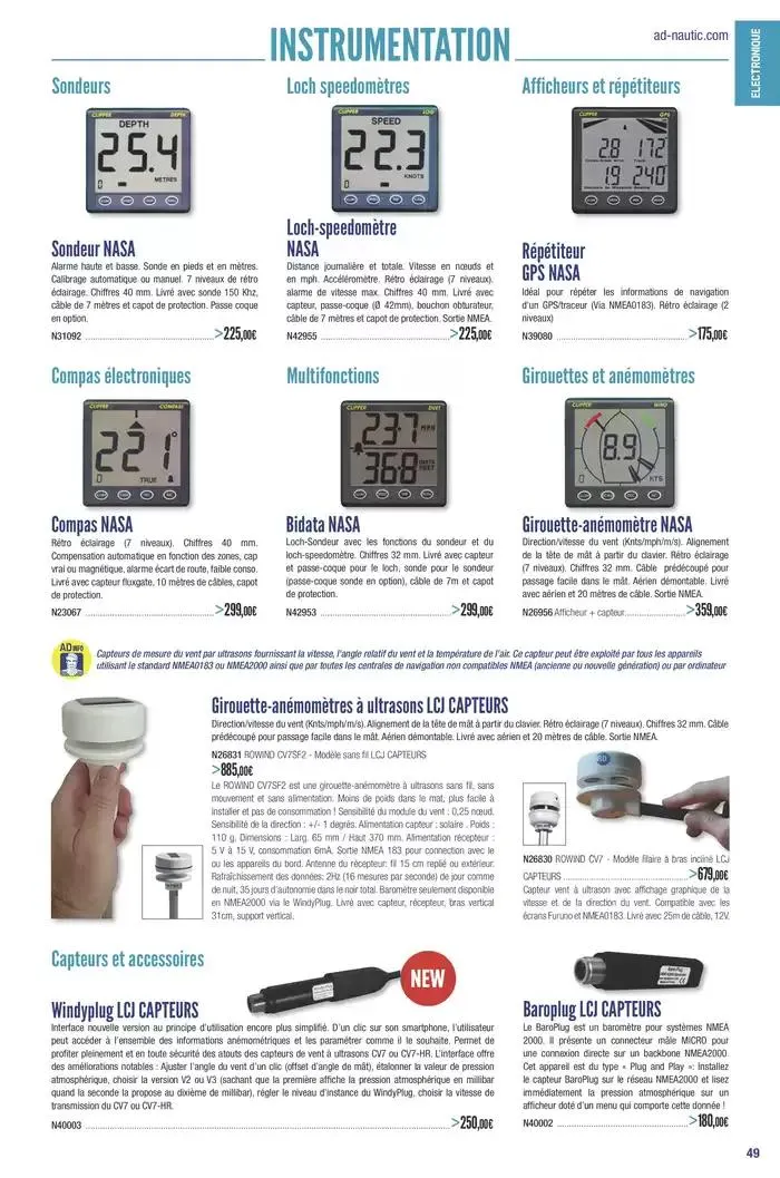Catalogue Accastillage Diffusion 2025 du 1 janvier au 31 décembre 2025 - Catalogue page 51
