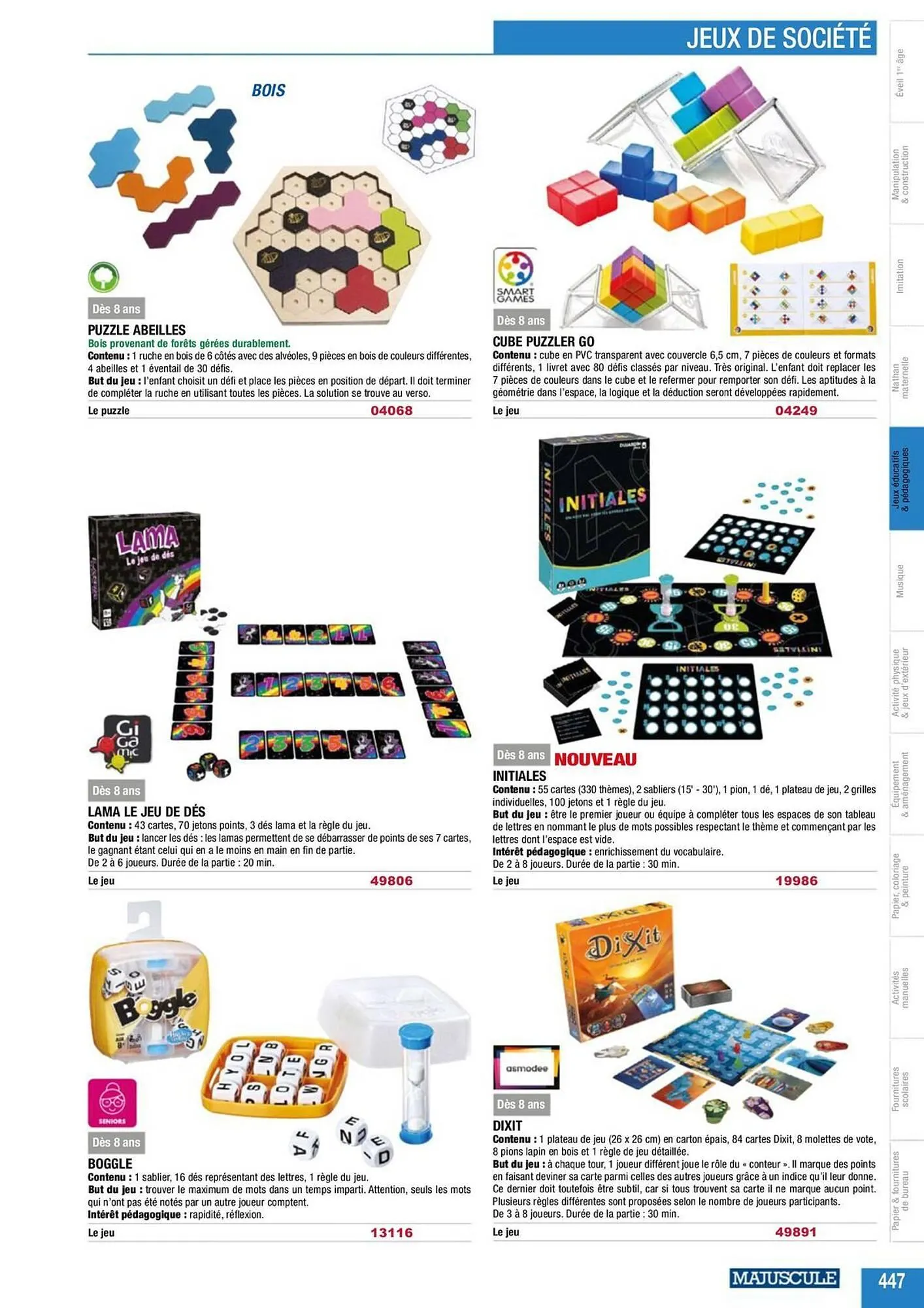 Catalogue Majuscule du 4 mars au 31 décembre 2025 - Catalogue page 471