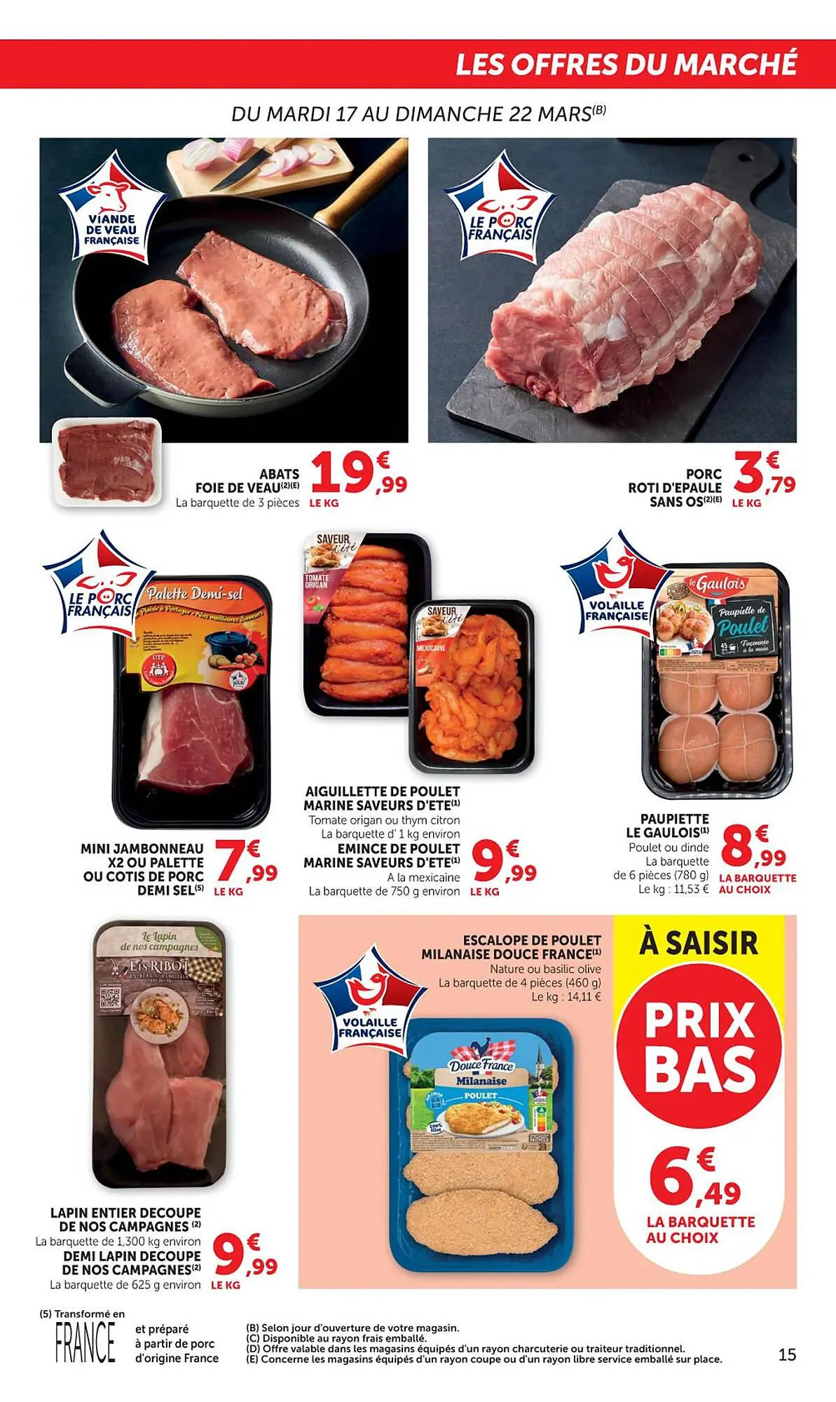 Catalogue Bi1 du 17 mars au 29 mars 2026 - Catalogue page 15