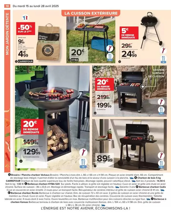 PROFITER ENFIN DE SON JARDIN du 15 avril au 28 avril 2025 - Catalogue page 18