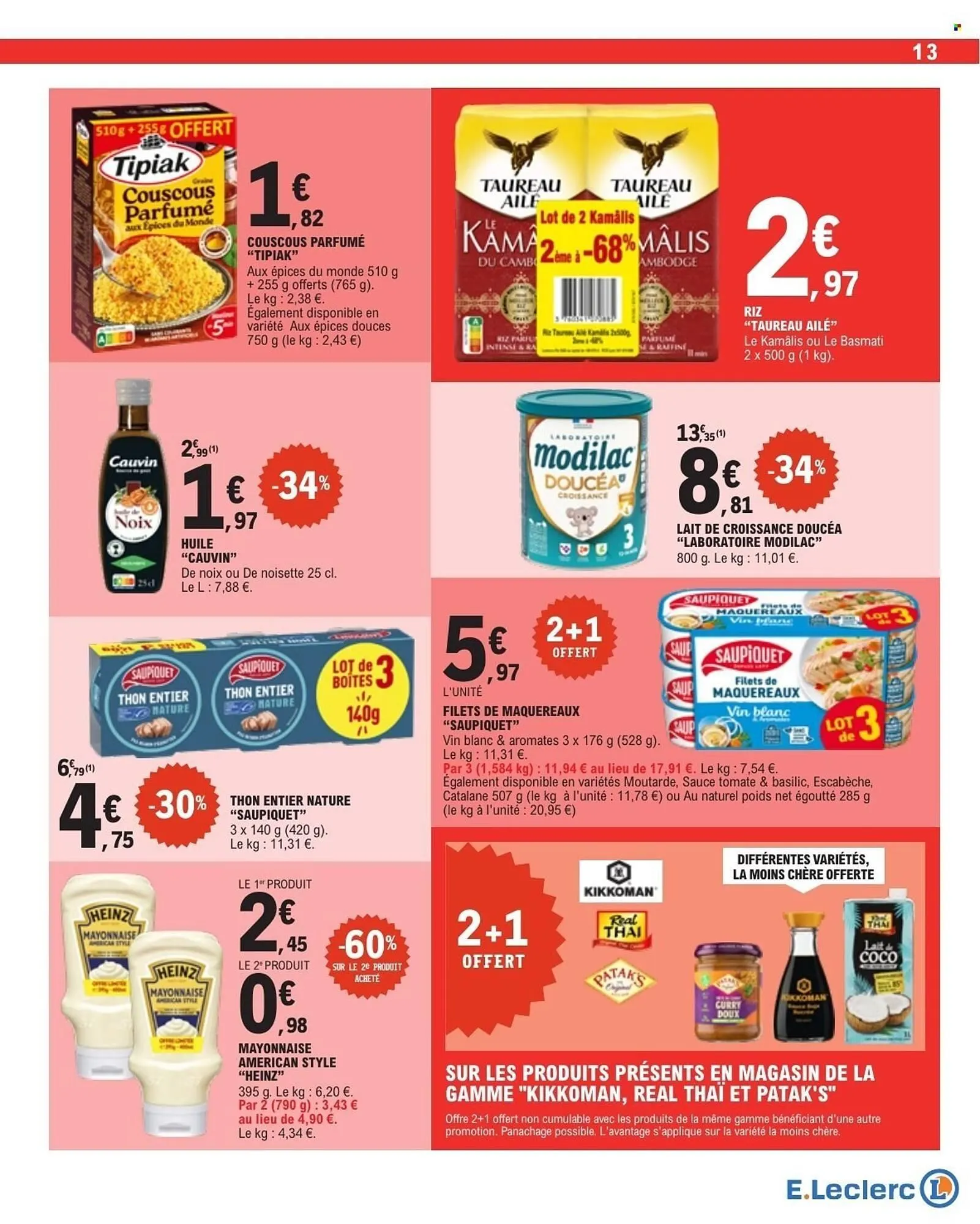 Catalogue E.Leclerc du 10 mars au 21 mars 2026 - Catalogue page 13