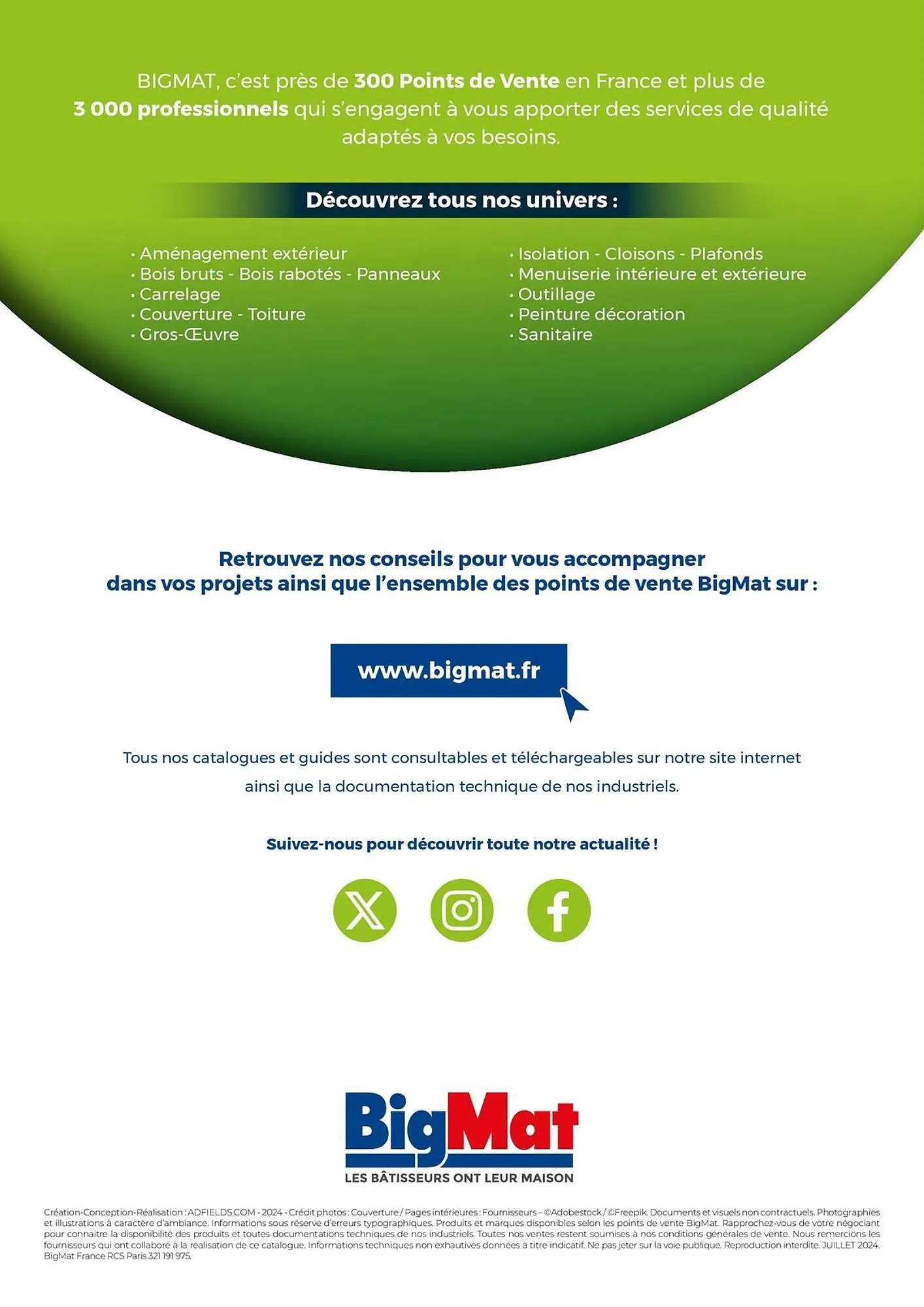 BigMat Catalogue du 1 juillet au 31 mai 2026 - Catalogue page 23
