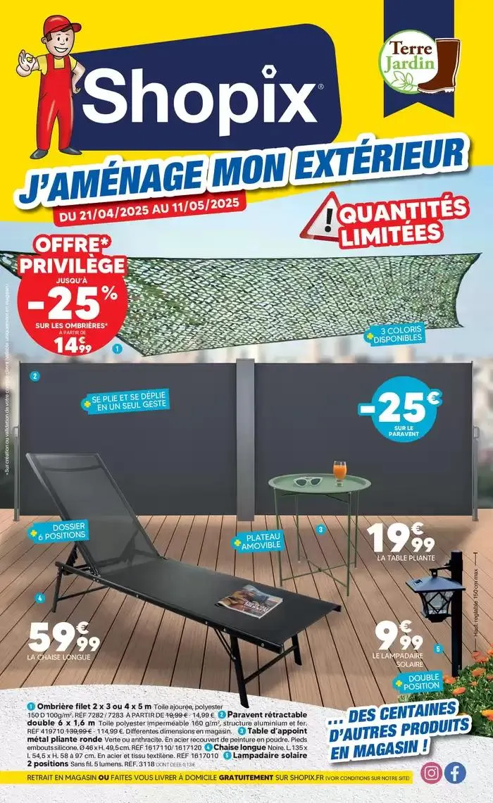 J´AMÉNAGE MON EXTÉRIEUR - 1
