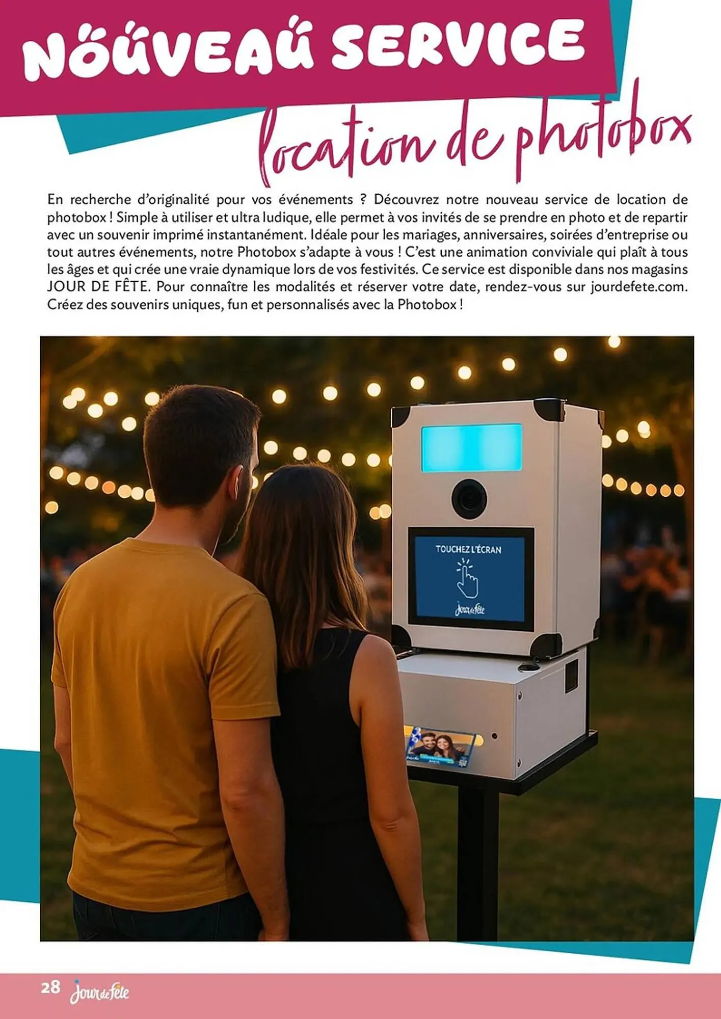 Catalogue Jour de Fête du 28 mai au 31 décembre 2025 - Catalogue page 28
