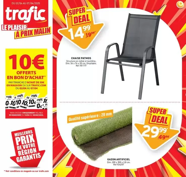 LE PLAISIR À PRIX MALIN du 1 avril au 7 avril 2025 - Catalogue page 1