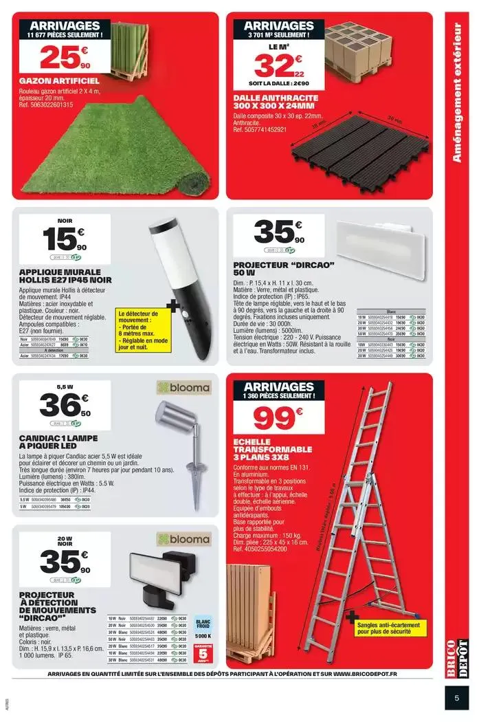 Spécial extérieur ! du 18 avril au 1 mai 2025 - Catalogue page 5