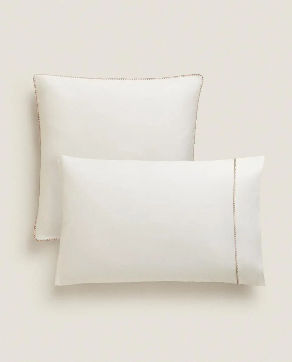 FUNDA DE ALMOHADA PESPUNTE