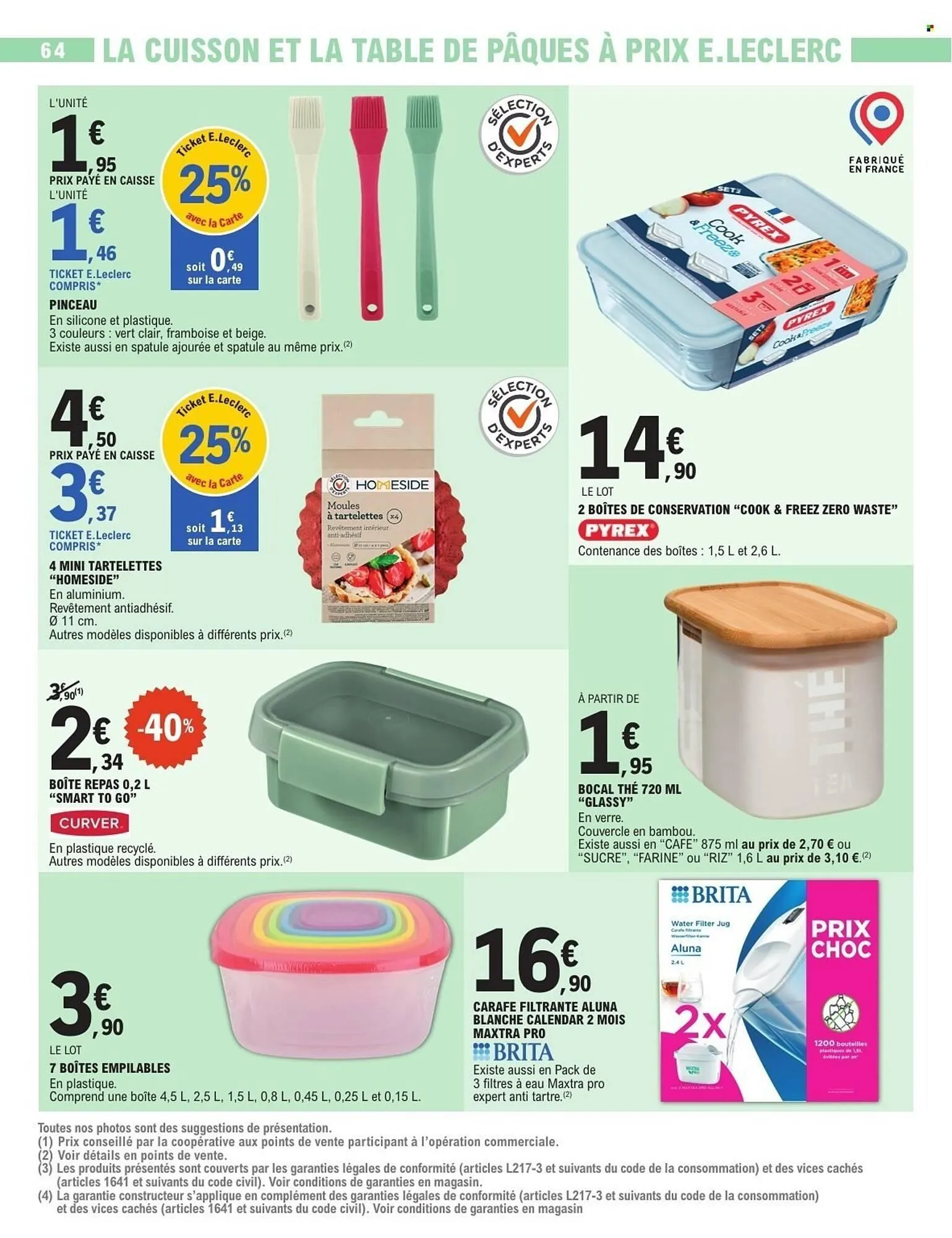 Catalogue E.Leclerc du 24 mars au 4 avril 2026 - Catalogue page 64