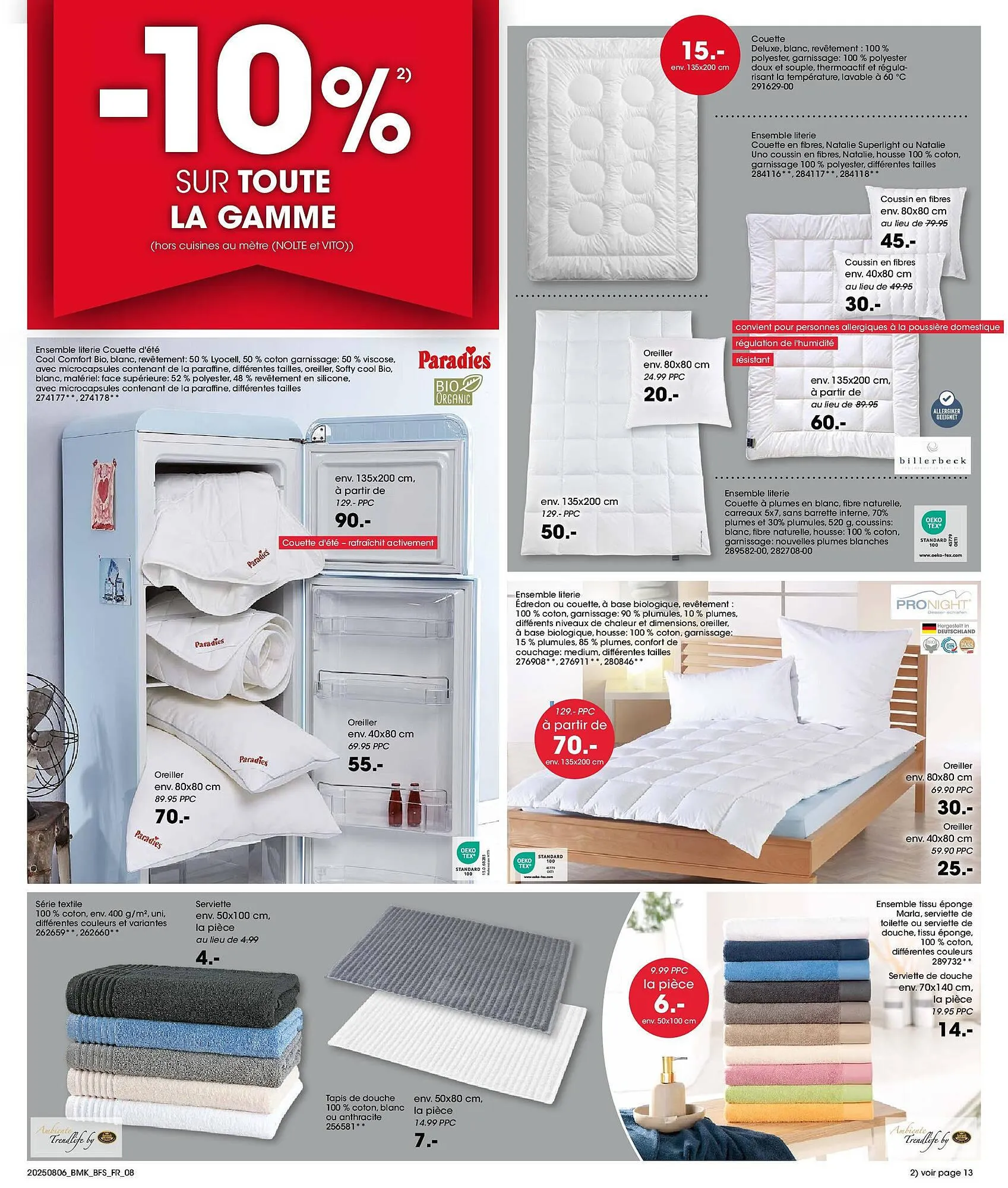 Catalogue Möbel Martin du 5 août au 19 août 2025 - Catalogue page 8