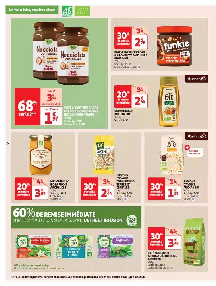 Tout le bio à prix sain du 13 mai au 25 mai 2025 - Catalogue page 16