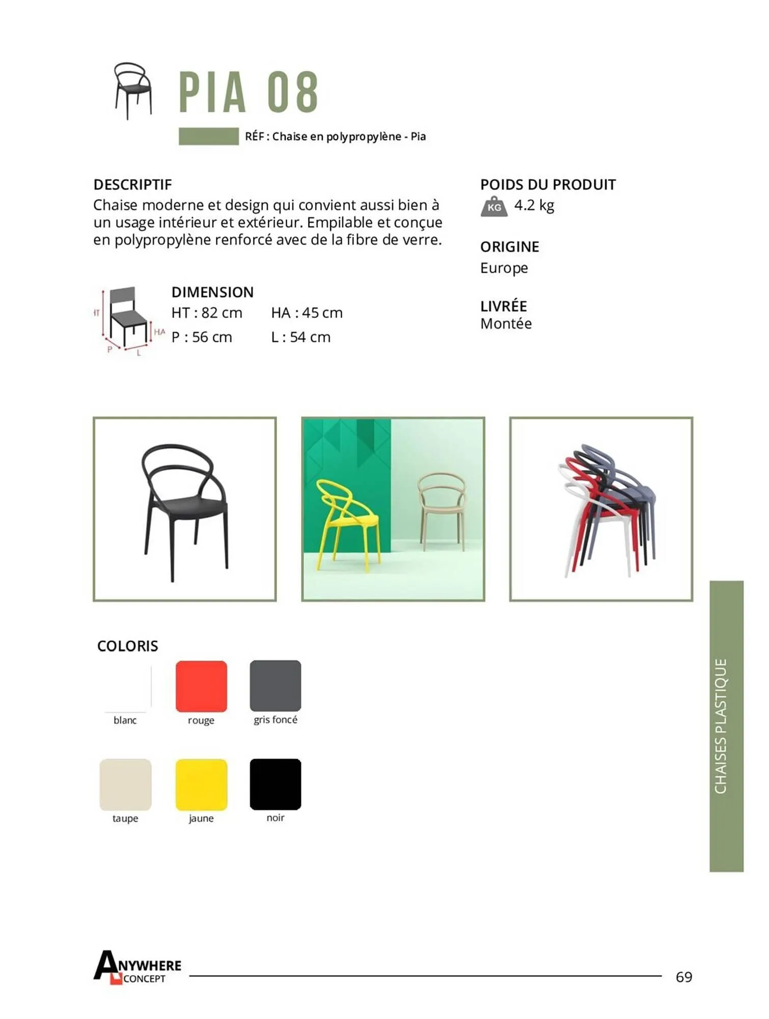 Catalogue 4 Pieds du 26 avril au 31 décembre 2023 - Catalogue page 69