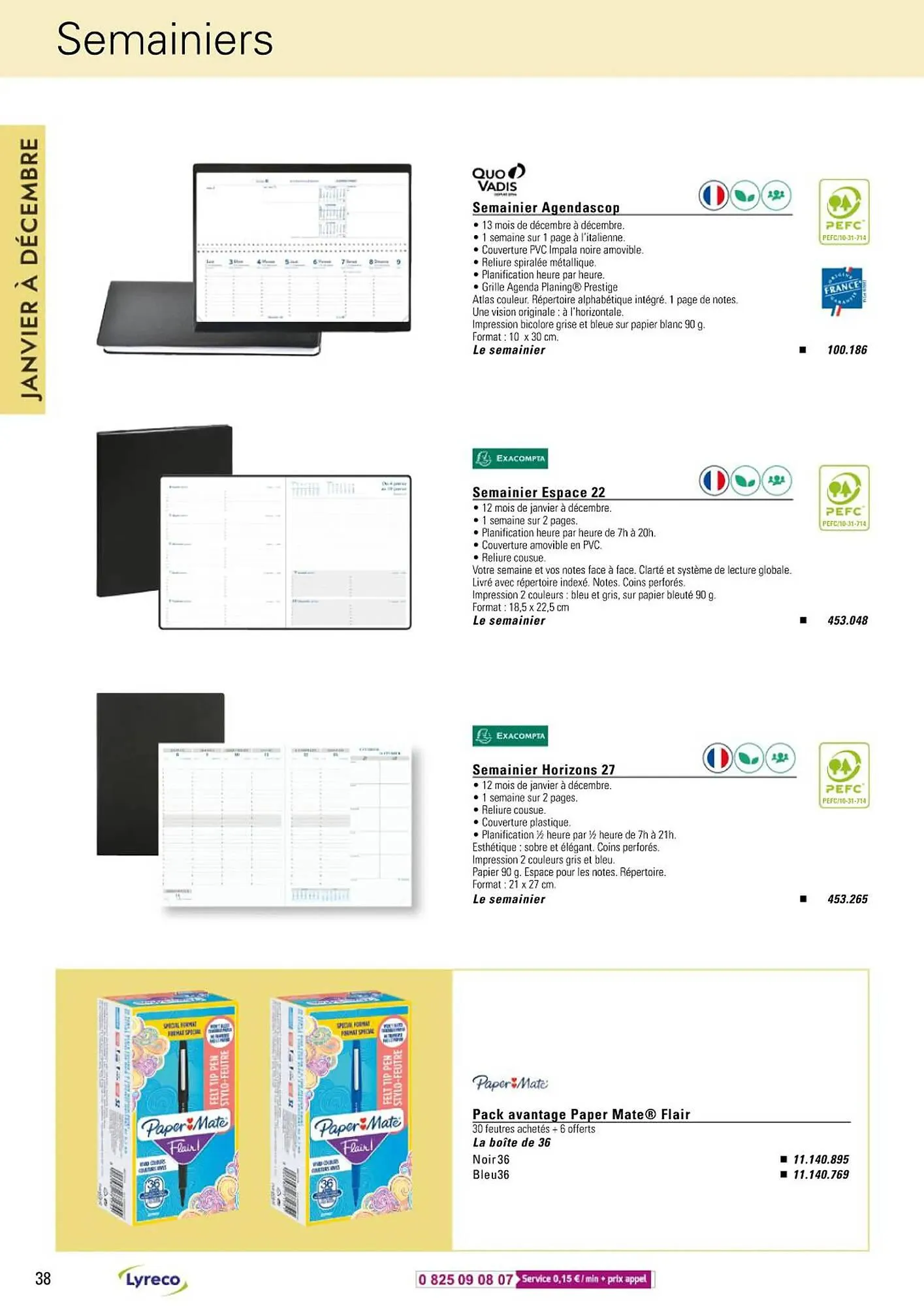 Catalogue Lyreco du 13 mai au 31 décembre 2025 - Catalogue page 38