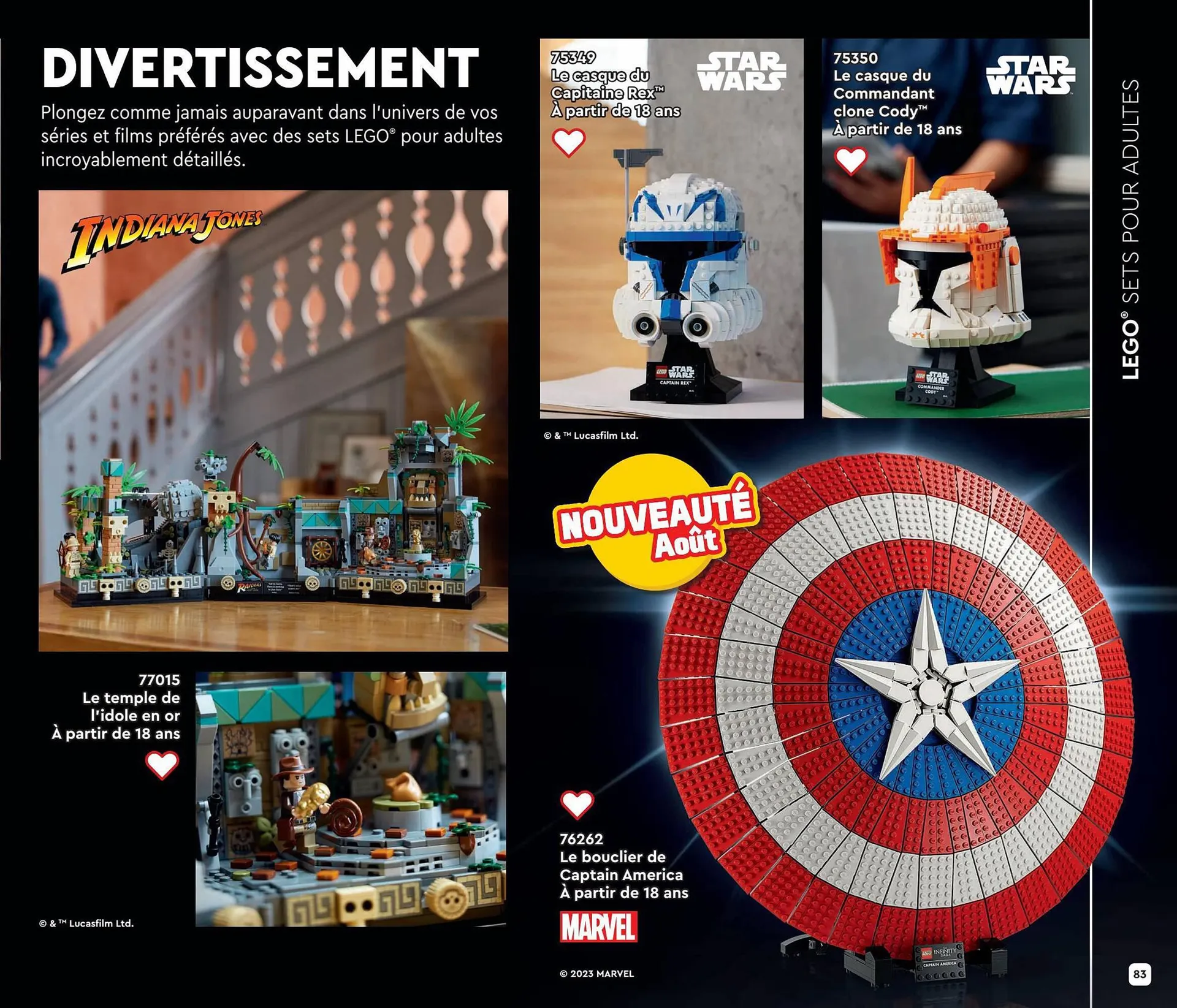Catalogue LEGO du 13 juillet au 26 juillet 2023 - Catalogue page 83