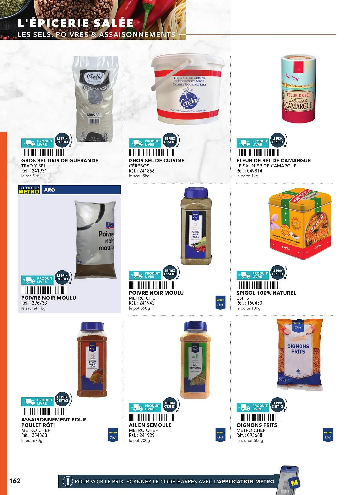 Catalogue METRO du 2 mars au 31 décembre 2025 - Catalogue page 162