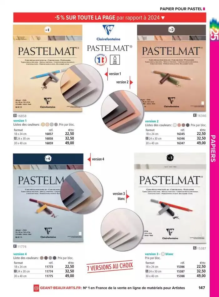 Catalogue Le Géant des Beaux-Arts du 6 janvier au 31 décembre 2025 - Catalogue page 54