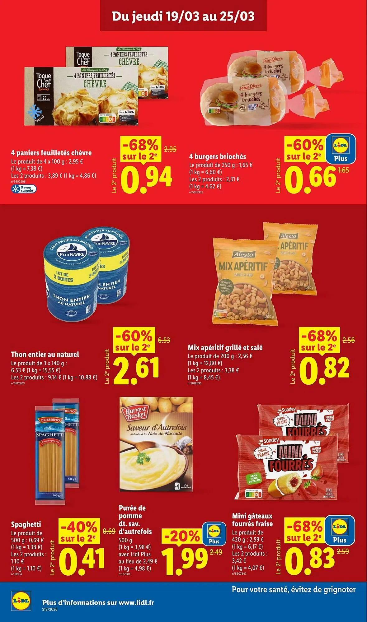 Catalogue Lidl du 19 mars au 25 mars 2026 - Catalogue page 10