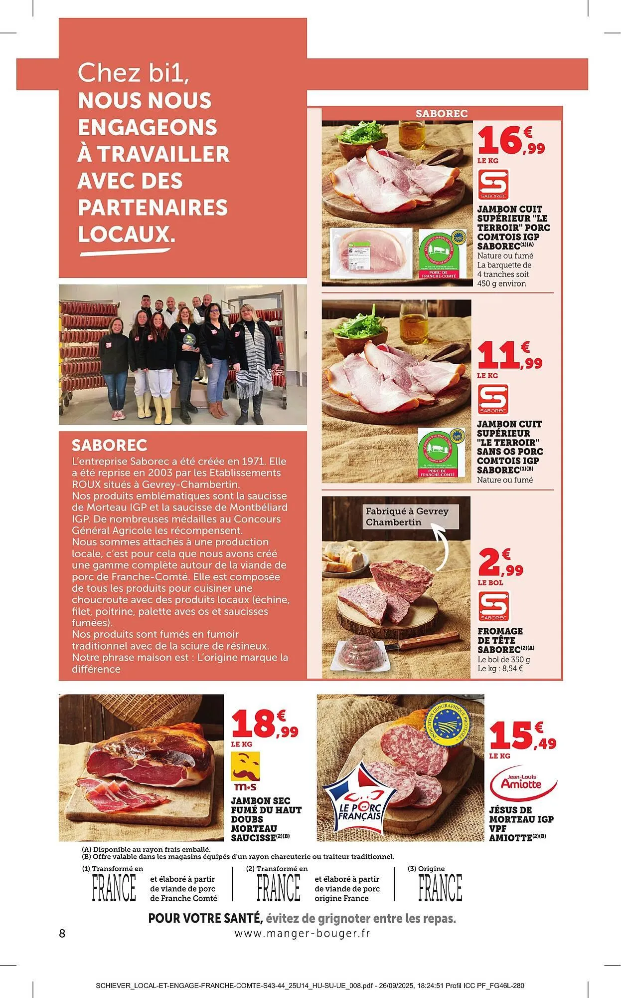 Catalogue Bi1 du 21 octobre au 2 novembre 2025 - Catalogue page 8
