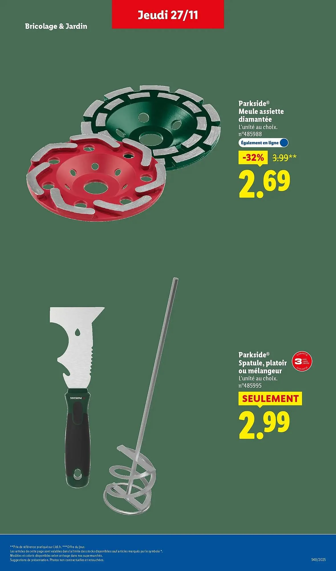 Catalogue Lidl du 26 novembre au 30 novembre 2025 - Catalogue page 57