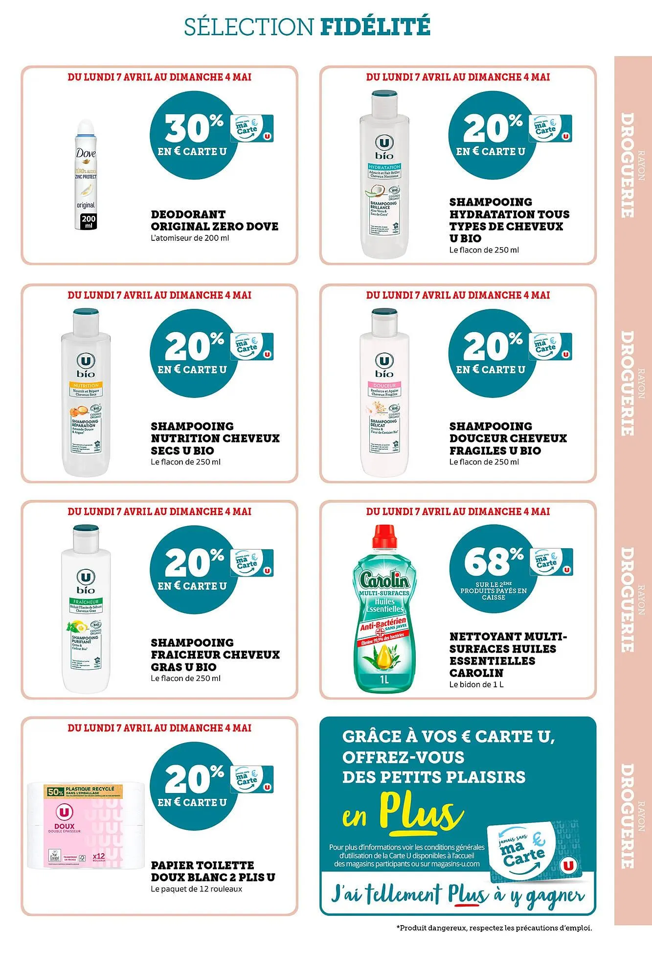 Catalogue Super U du 7 avril au 4 mai 2025 - Catalogue page 13