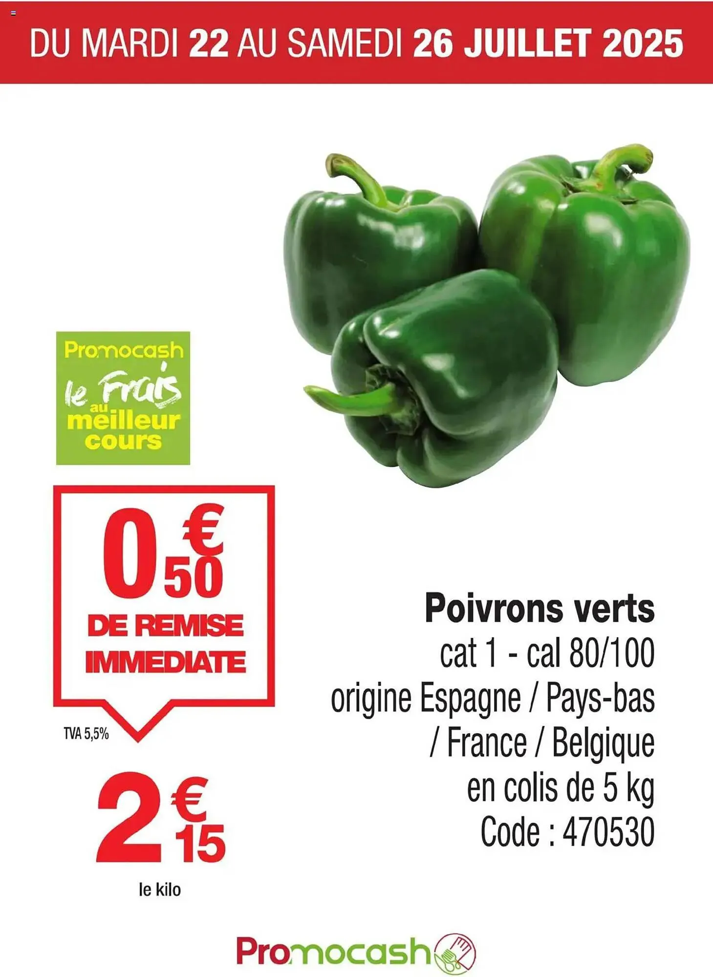 Catalogue Promocash du 22 juillet au 26 juillet 2025 - Catalogue page 1