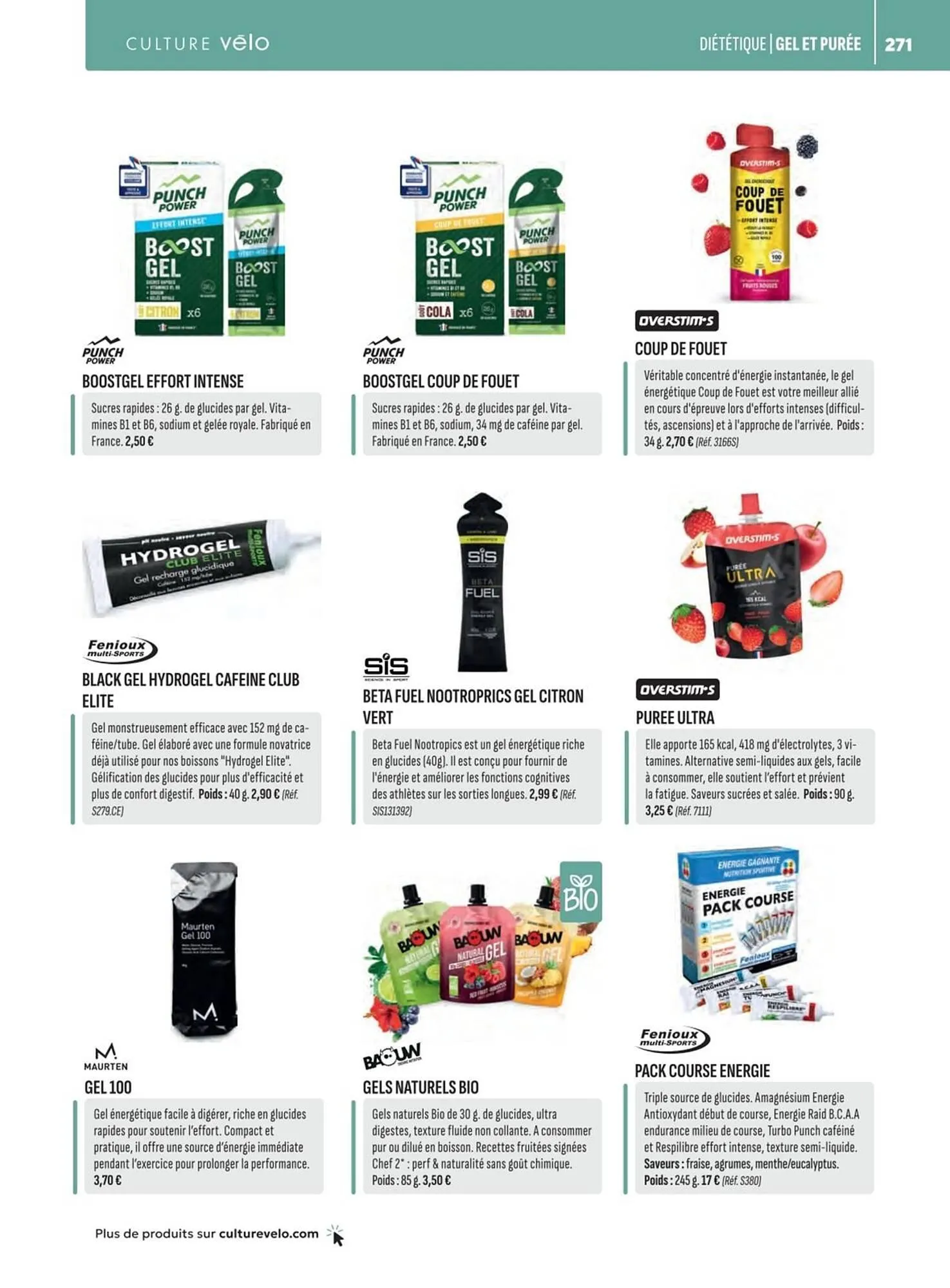Catalogue Culture Vélo du 19 décembre au 31 décembre 2026 - Catalogue page 271