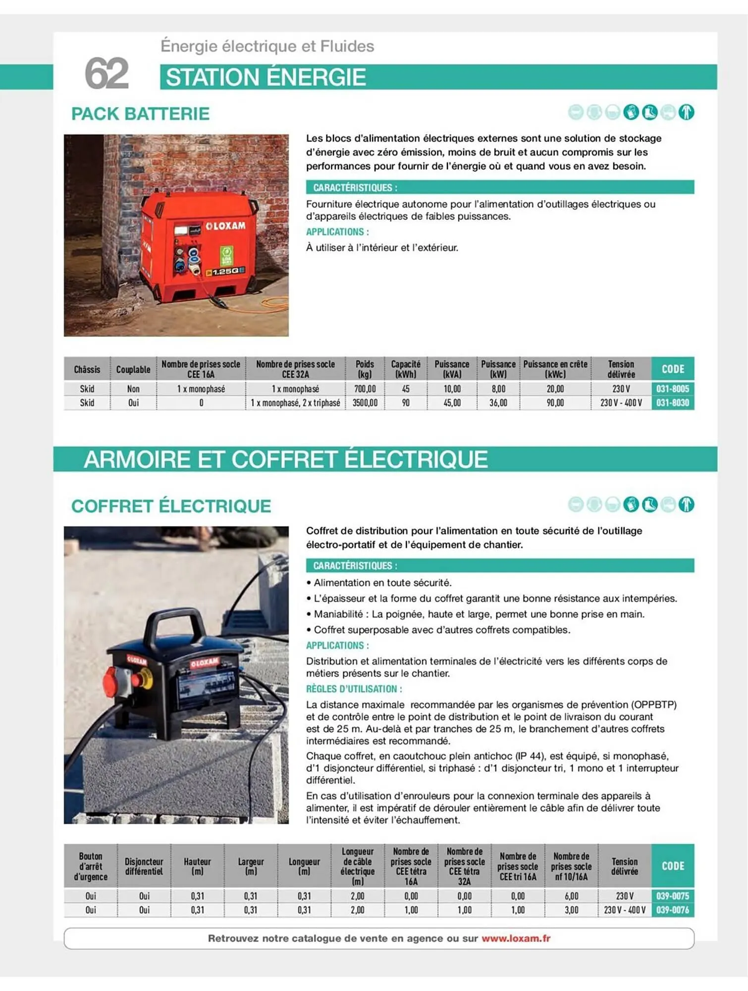 Catalogue Loxam du 19 avril au 31 décembre 2023 - Catalogue page 64