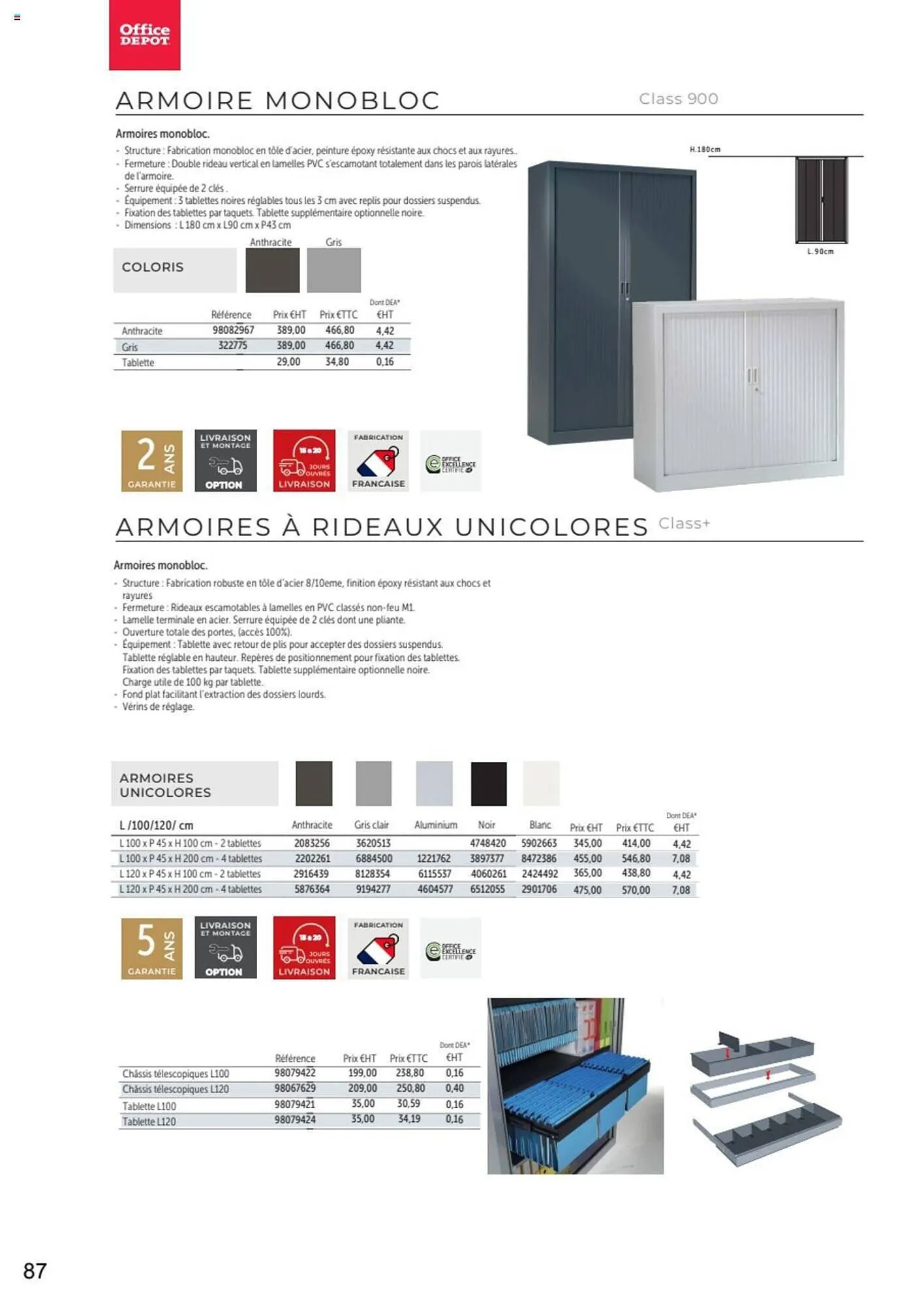 Catalogue Office Depot du 20 octobre au 27 octobre 2023 - Catalogue page 88