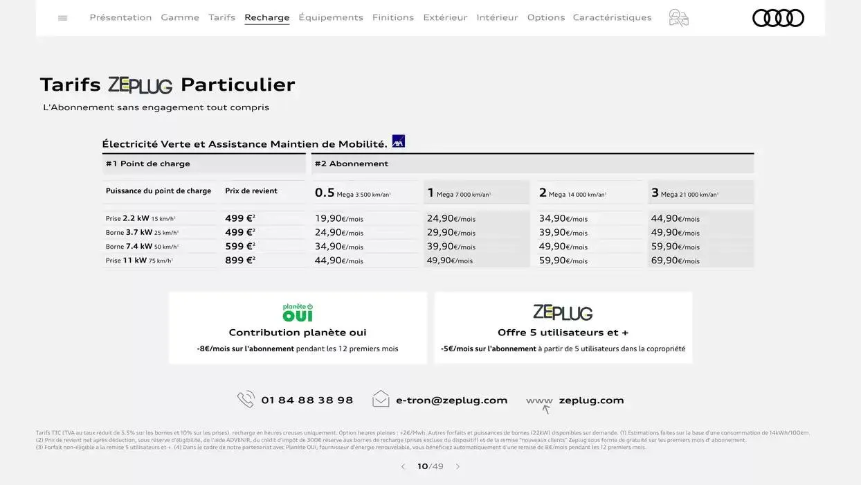 Q4 e-tron du 7 janvier au 31 janvier 2026 - Catalogue page 10
