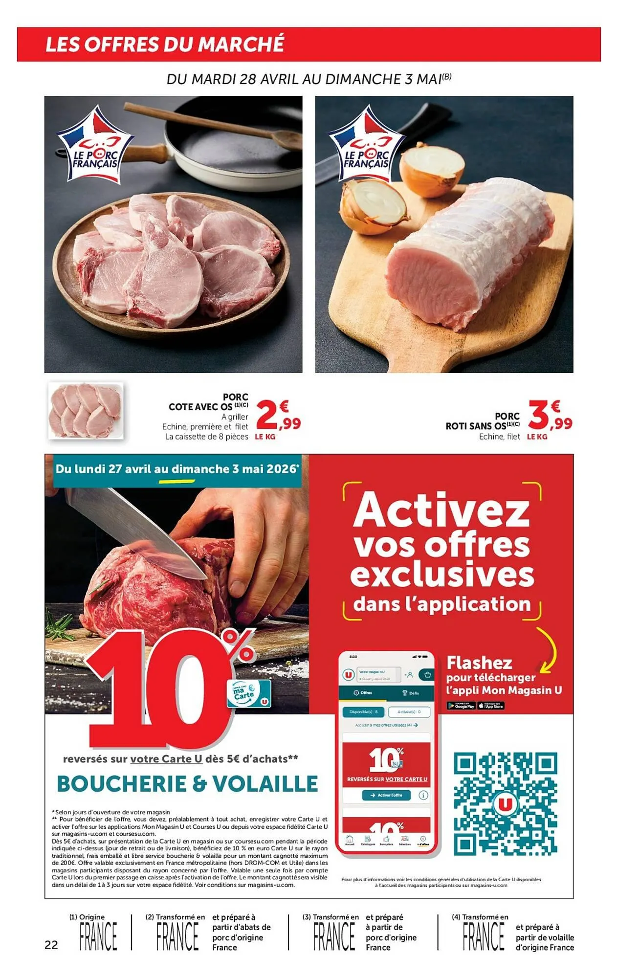 Catalogue Super U du 28 avril au 10 mai 2026 - Catalogue page 22