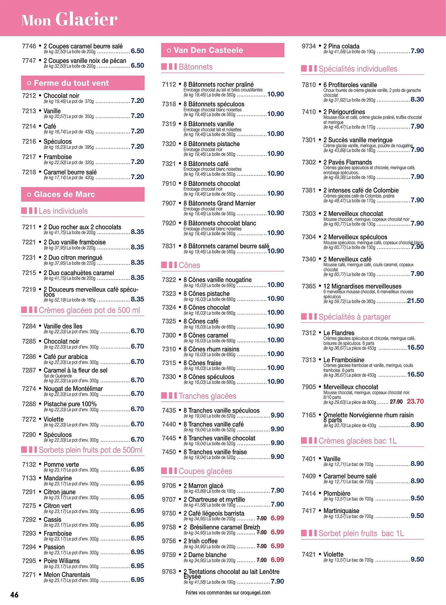 Catalogue Croque Gel du 29 mars au 5 mai 2024 - Catalogue page 46