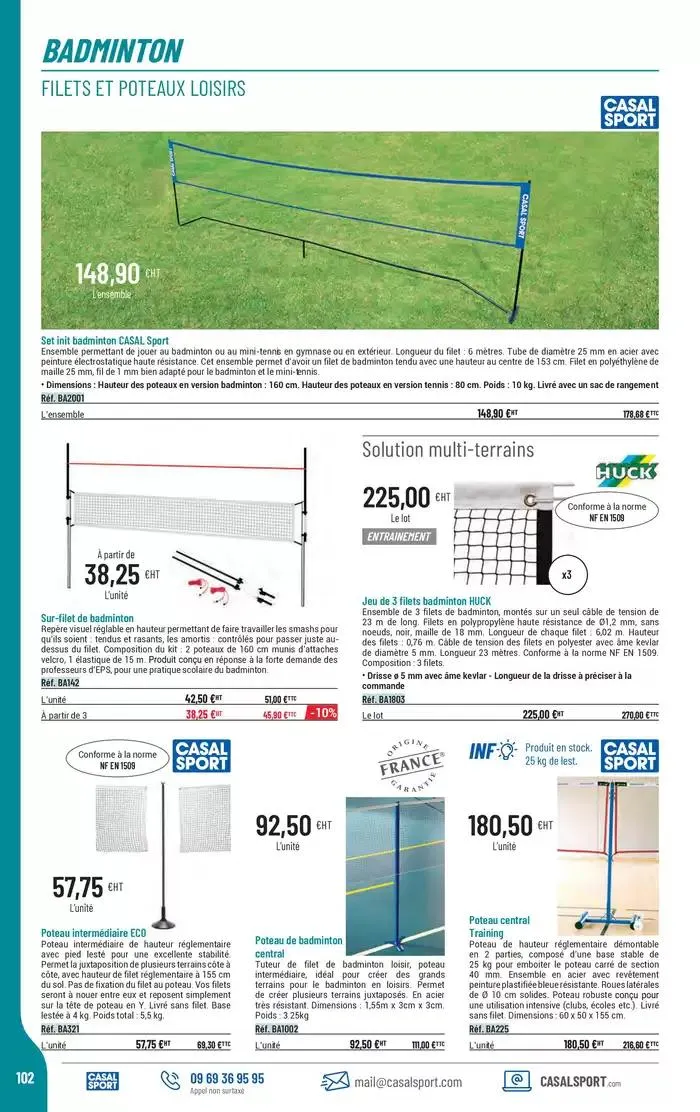 ÉQUIPEMENT SPORTIF du 6 mars au 31 décembre 2025 - Catalogue page 74